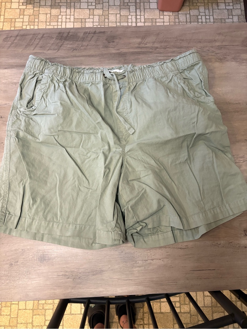Sonoma Light Sage Drawstring Bermuda Shorts